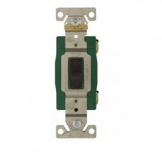 Take a photo of the existing wiring for future reference. Eaton Wiring 15 Amp Toggle Switch Single Pole Industrial Green Eaton Wiring Ah1201fv Homelectrical Com