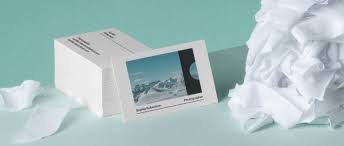 Premium cards printed on a variety of high quality paper types. Recycled Business Cards Made Of T Shirts Offcuts Beeco