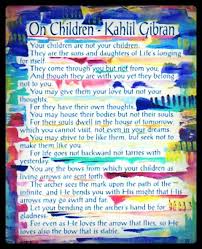 Check spelling or type a new query. On Children By Kahlil Gibran Let Us Write