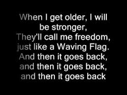 K Naan Wavin Flag Original Lyrics Best Songs Lyrics Best Song Ever