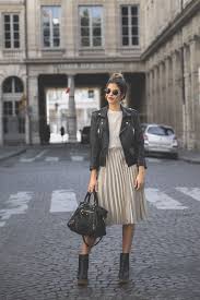 Black And White Pleated Midi Skirt Skirts Orq Co Fashion Spring Work Outfits Trendy Taste