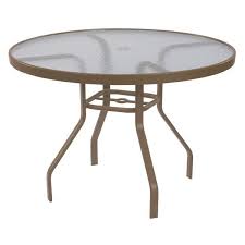 Maybe you would like to learn more about one of these? 48 Round Acrylic Patio Dining Table With Commercial Aluminum Frame Furniture Leisure