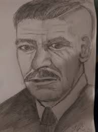 BY ORDER OF THE PEAKY FUGIN BLINDERS!!! Arthur Shelby pencil drawing from  Peaky Blinders @peakyblindersofficial