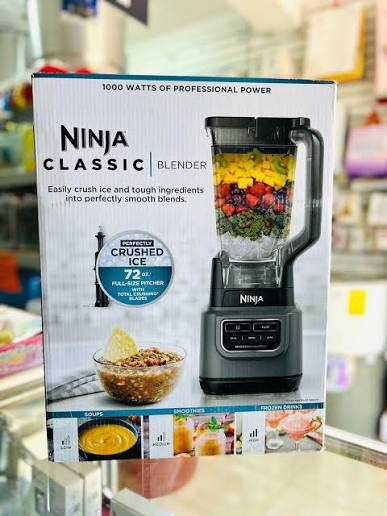 Licuadora Ninja Classic Blender 🤩⭐️ Es perfecta para transformar tus  ingredientes en smoothies cremosos, frappés deliciosos y salsas perfectas  en segundos. ⚡ 🔪 Cuchillas súper potentes 🥤 Ideal para licuados,  smoothies y
