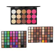 Lidschatten gibt es in unzähligen farben und schattierungen. 123 Farben Lidschatten Palette Make Up Kaufland De