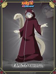 Kabuto Yakushi Snake Mode Anime Cool Artwork Naruto Characters