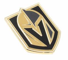 Opens in a new window; Vegas Golden Knights Logo Pin