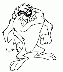 Download a free preview or high quality adobe illustrator ai, eps, pdf and high resolution jpeg versions. Tasmanian Devil Coloring Page Free Printable Coloring Pages For Kids