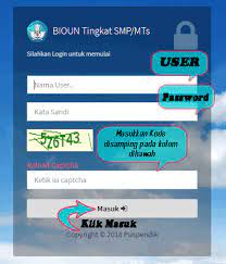 Bioun Cara Login Dan Mengisi Profile Bioun 2019 Simadrasah