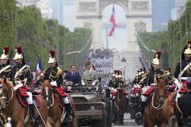 The military parade in paris has been held every year since 1880, except during world war ii. Vsleqwfyiprnrm