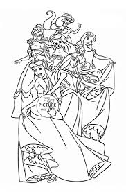 Best disney princess coloring pages for kids from free printable belle coloring pages for kids.source image: Princess Coloring Pages For Kids Disney Novocom Top
