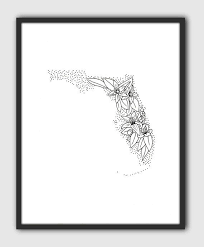 Download a free printable outline of this video and draw along with us. Florida Orange Blossom State Flower Drawing Giclee Etsy Flower Drawing Florida Oranges Orange Blossom