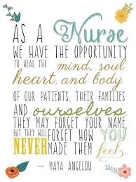 Maya Angelou Quote Nurse Nurse Quotes Nurse Nurse Inspiration