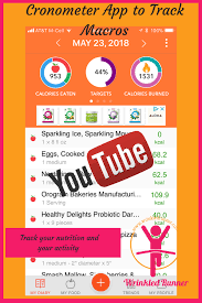 Tutorial For The Cronometer App This Tool Allows You To Track Your Macros Micros Hydration And Activity Wrinkledrunn Nutrition Labels Macro App Food Diary