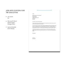 13+ Sample Hr Job Application Letters - Free Sample, Example Format  Download | Free & Premium Templates