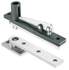 Top of the door must be mounted to allow clearance for the door to swing below it. Door Hinge Center Hung Pivot Top And Bottom Set In The Hafele America Shop