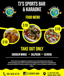 We offer a delicious menu that is usre to leave you happy and full. Tj Sports Bar Home Facebook