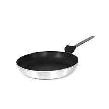 مقلاة طبخ تيفال ثقيل غير لاصق مع موزع حرارة بيد طويل مقاس 28 سم