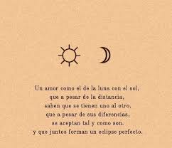 Un Amor Como El De La Luna Con El Sol En 2020 Tatuaje Sol Y Luna Frases De Luna Tatuajes De Luna Significado