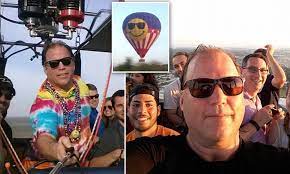 Aerial view of hot air balloon that crashed in central texas, killing 16 people. Tragic Last Pictures Of The Doomed Texas Hot Air Balloon Daily Mail Online