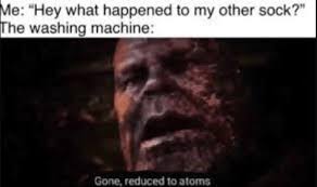 I Guess You Wonder Where I Ve Been Meme Thanos Gone Reduced To Atoms Is A Meme About Anything That Mysteriously Disappears Thanos Gone Reduced To Atoms In 2020 Edgy Memes Marvel Funny Marvel Memes