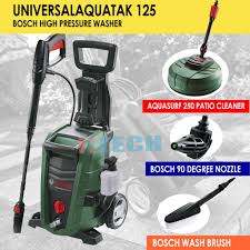 Shop with afterpay on eligible items. Bosch Universalaquatak 125 High Pressure Washer C W Aquasurf 250 Patio Cleaner 90 Degree Nozzle And Wash Brush Shopee Malaysia