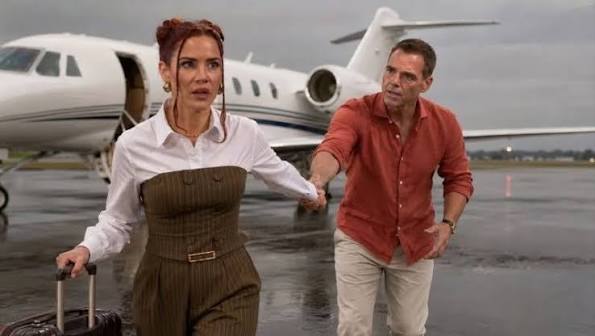 Sally tells Billy four words before leaving Genoa