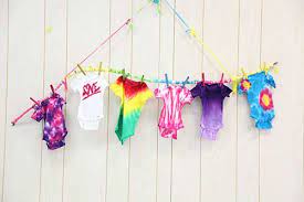 Ilovetocreate Blog Throw A Tie Dye Onesie Party At Your Next Baby Shower