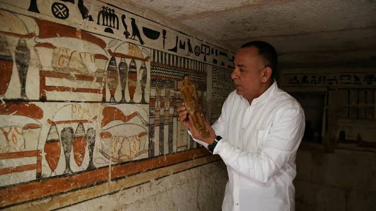 Egypt: Ancient Pharaonic tombs found at Saqqara archaeological site