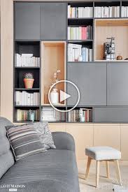 Agencements Dun Loft Parisien La C S T Cote Maison In 2020 Living Room Wall Units Cheap Living Room Decor Living Room Decor