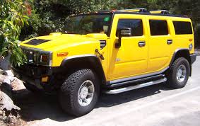 Image result for Yellow 2007 Hummer
