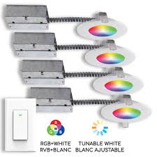 Edit any design quickly with your desired text. 4 Pack Of 4 Smart Wi Fi Led Recessed Lighting Kit Light Switch