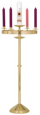 All Products In Altar Candlesticks Paschal Candle Stands Advent Wreaths Processional Torches And Candle Holders Churchproducts Com