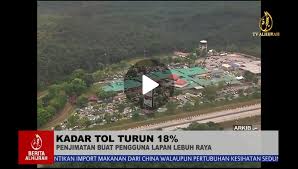 Beban pokok pendapatan turun 41,2 persen menjadi usd 114,58 juta pada 2020 dari periode sama tahun sebelumnya usd 195,06 juta. Tol Lebuh Raya Kendalian Plus Turun 18 Peratus Mulai Tengah Malam Ini Alhijrah Online
