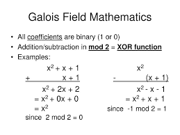 Tazama na upakue video zote za dakika 10 za maangamizi. Galois Field 256 Finite Field Arithmetic