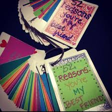 Let's be honest, guys aren't always the easier to buy christmas presents for. Best Friend V Day Gift Diy 52 Reasons You Re My Best Friend Friend Birthday Gifts Birthday Gifts For Best Friend Christmas Presents For Friends