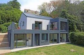 Extension Maison Beton De 47 M2 A Montmorency Par Une Architecte Extension Maison Agrandissement Maison Facade Maison