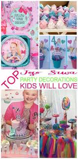 Diy Birthday Party Decorations For Kids Jojo Siwa Party Decorations Get Amazing Unique And Fun Jojo Siwa Decor Ideas For Your Jojo Siwa Birthday Kids Birthday Party Decoration Birthday Party Crafts