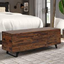 Target / patio & garden / acacia wood bench (148). Industrial Lodge Home Coburn Wood Flip Top Storage Bench Reviews Wayfair