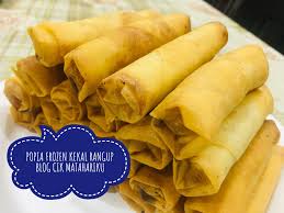 Resepi popia goreng bersira pedas, ada yang panggil kuih ni popia goreng sambal ataupun popia goreng bercili. Cara Pastikan Popia Sayur Kekal Rangup Dan Segar Walaupun Disejuk Bekukan Frozen Blog Cik Matahariku