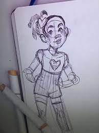Drawing Wiff Waffles Art Cartoon Art Styles Girl Drawing Sketches Art Sketches Doodles
