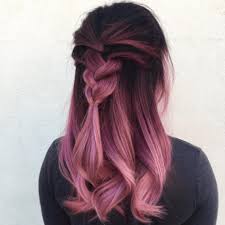 Ide outfit warna pink untuk pria. Rose Gold Ombre Hair Is A Really Big Trend And It Seems To Show No Sign Of Fading Away As The Weathe Gold Ombre Hair Hair Color Rose Gold Rose Gold