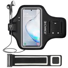 Galaxy Note 10 9 8 Armband Jemache Gym Run Workout Exercise Phone Arm Band Holder For Samsung Galaxy Note 8 9 10 Plus Fits Otterbox Defender Armbandworkouts Ga