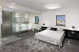 Bedrooms with freestanding bathtubs or and contemporary glass showers are one of the. Design Nightmare The Open Concept Bathroom Bedroom The Glam Pad