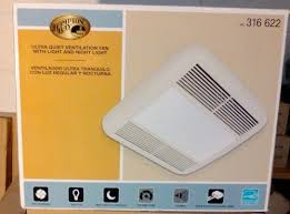 This design features a single e26 standard light socket, allowing for flexibility to choose an a19 bulb that works best for the room and. Hampton Bay Bathroom Vent Fan With Light Diggerslist