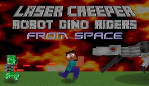 Dinosaur mods for minecraft is a free entertainment app. Laser Creeper Robot Dino Riders Mod 1 12 2 Minecraftings