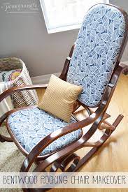 Bentwood Rocking Chair Makeover Love Pomegranate House Rocking Chair Makeover Bentwood Rocking Chair Rocking Chair