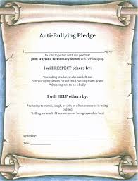 Bullypledge3 Bullying Activities Anti Bullying Lessons Anti Bullying Activities