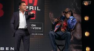 Oscar de la hoya, the cardinal mode is dominant here and indicates a predisposition to action, and more exactly, to impulsion and to undertake: Oscar De La Hoya Announces Comeback Fight July 3 On Triller Deadline