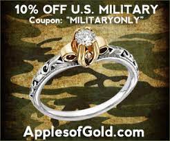 We did not find results for: Apples Of Gold S Military Discount 10 Percent Off Year Round Apples Of Gold Jewelry Blog